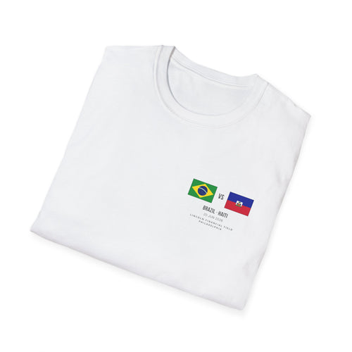 World Cup 2026 T-Shirt | Brazil vs Haiti | Group Stage Soccer Tee | Unisex Fan Gift
