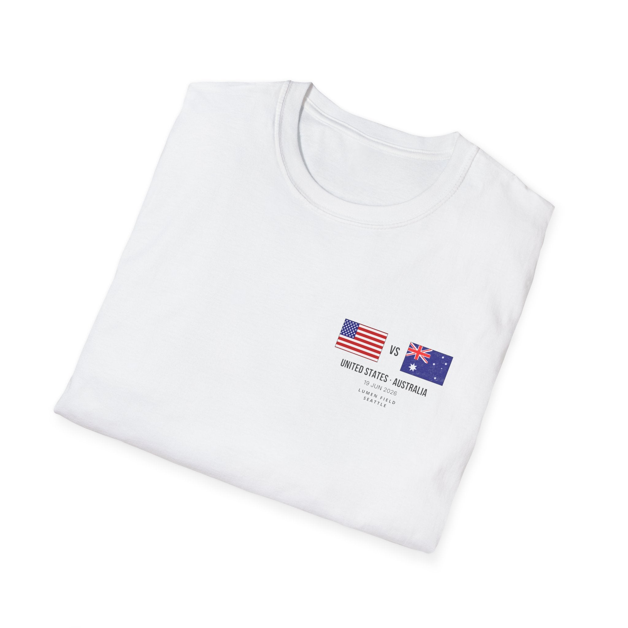 World Cup 2026 T-Shirt | USA vs Australia | Group Stage Soccer Tee | Unisex Fan Gift