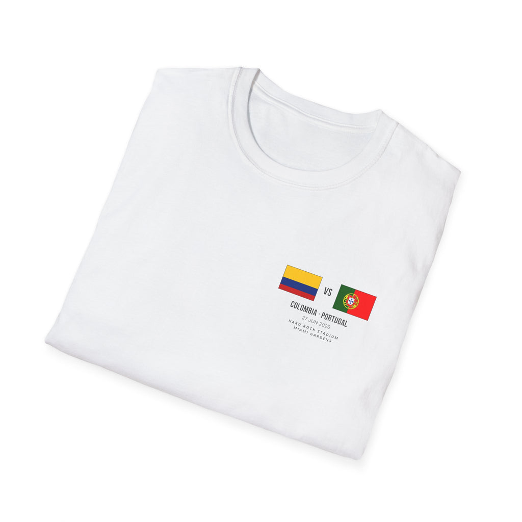 World Cup 2026 T-Shirt | Colombia vs Portugal | Group Stage Soccer Tee | Unisex Fan Gift