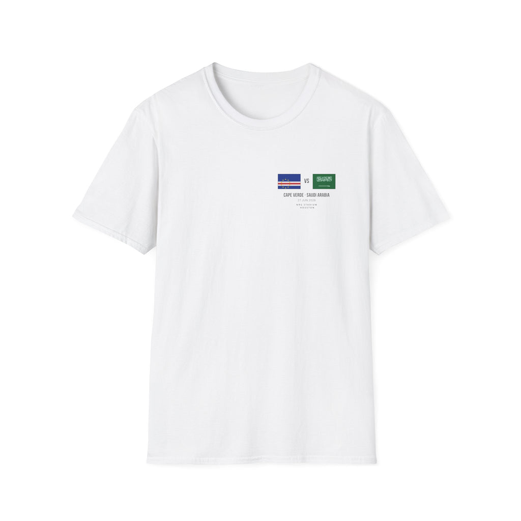 World Cup 2026 T-Shirt | Cape Verde vs Saudi Arabia | Group Stage Soccer Tee | Unisex Fan Gift