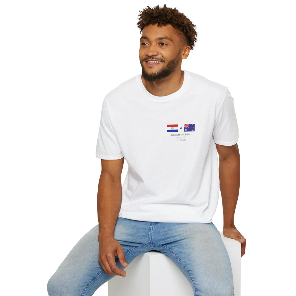 World Cup 2026 T-Shirt | Paraguay vs Australia | Group Stage Soccer Tee | Unisex Fan Gift