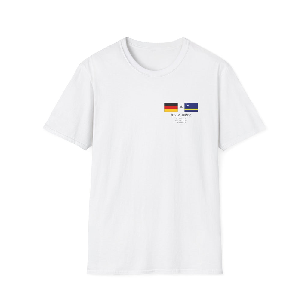 World Cup 2026 T-Shirt | Germany vs Curaçao | Group Stage Soccer Tee | Unisex Fan Gift
