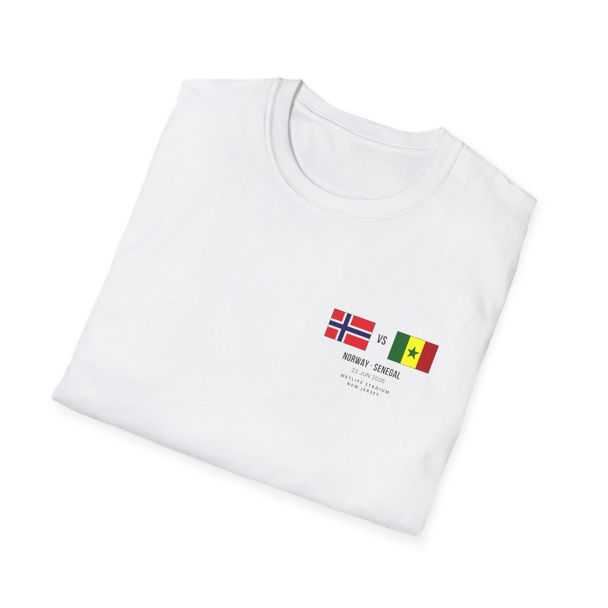 World Cup 2026 T-Shirt | Norway vs Senegal | Group Stage Soccer Tee | Unisex Fan Gift