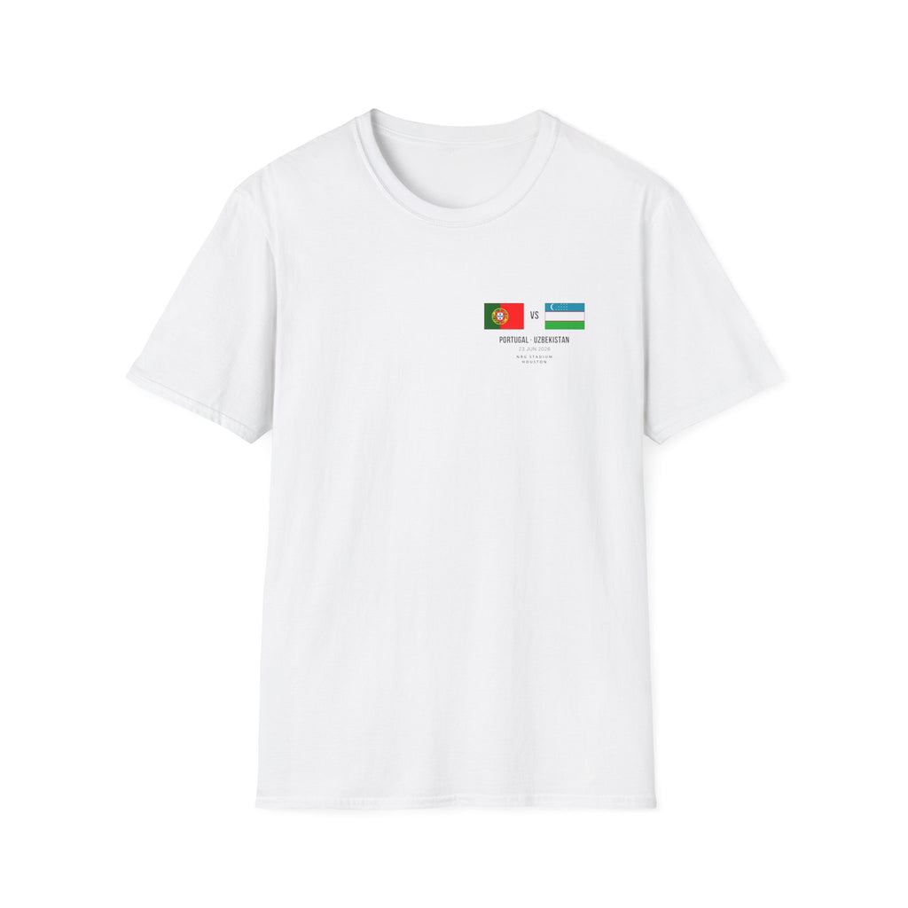 World Cup 2026 T-Shirt | Portugal vs Uzbekistan | Group Stage Soccer Tee | Unisex Fan Gift
