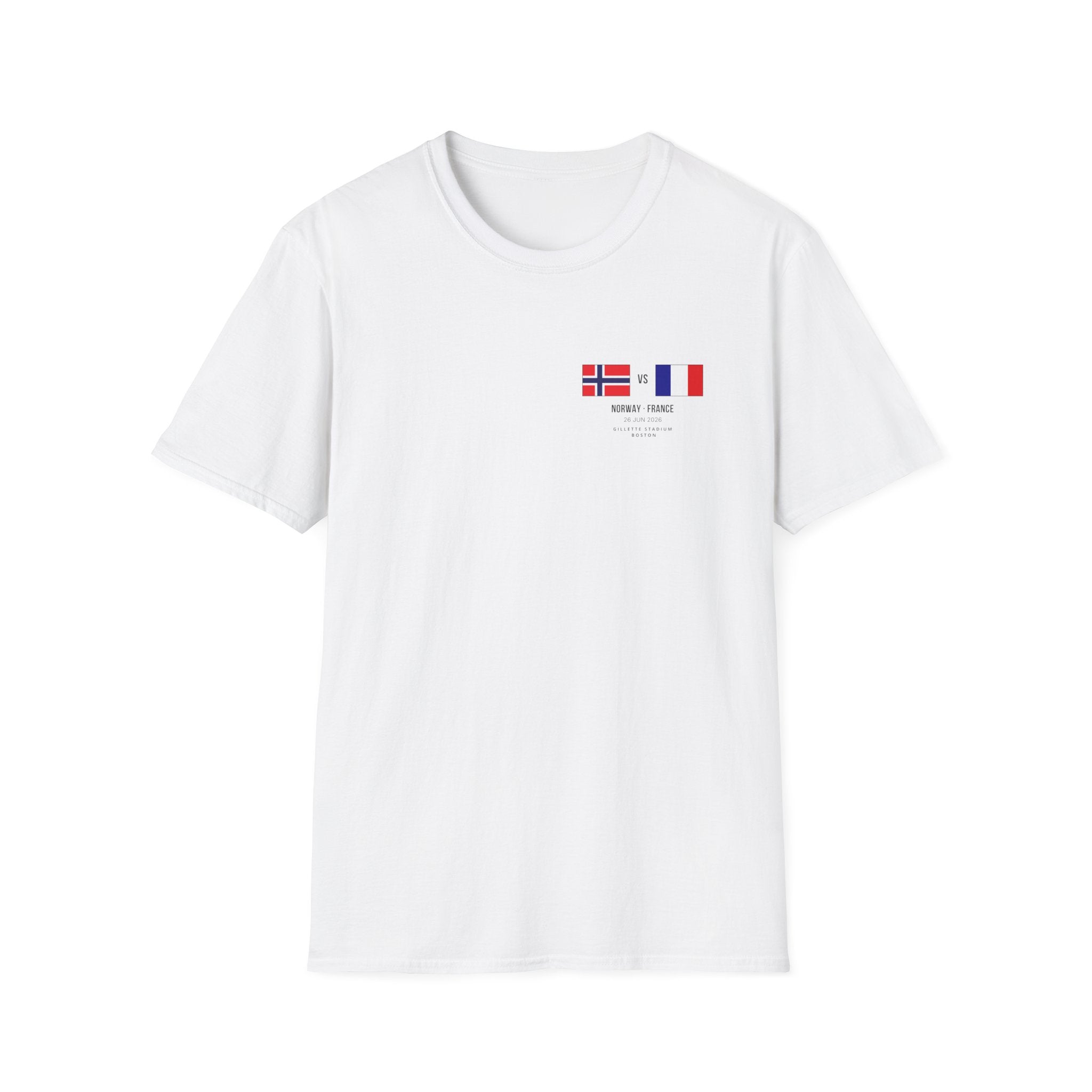 World Cup 2026 T-Shirt | Norway vs France | Group Stage Soccer Tee | Unisex Fan Gift