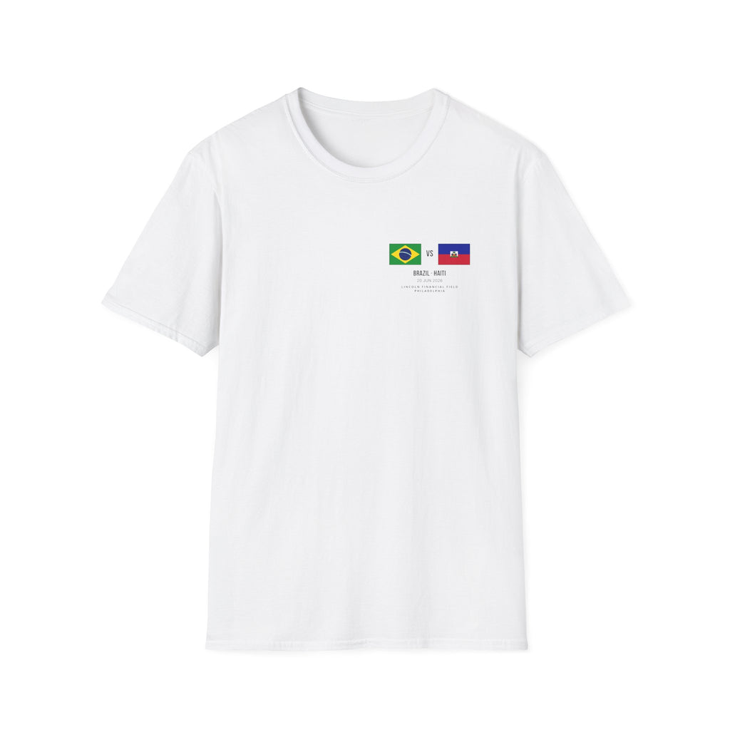 World Cup 2026 T-Shirt | Brazil vs Haiti | Group Stage Soccer Tee | Unisex Fan Gift