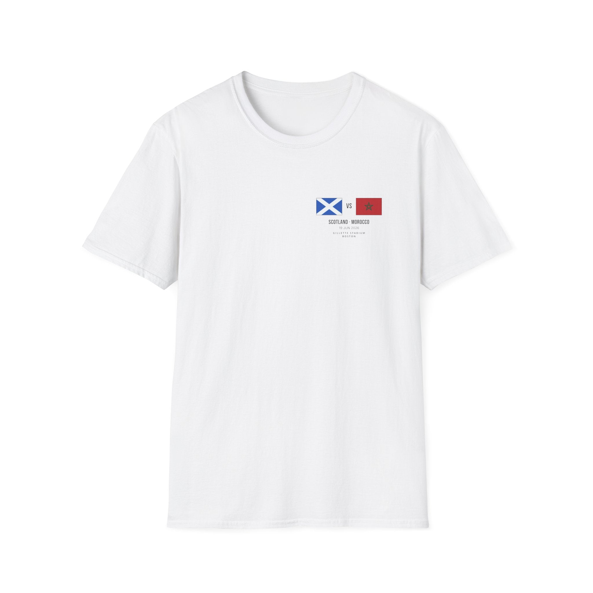 World Cup 2026 T-Shirt | Scotland vs Morocco | Group Stage Soccer Tee | Unisex Fan Gift