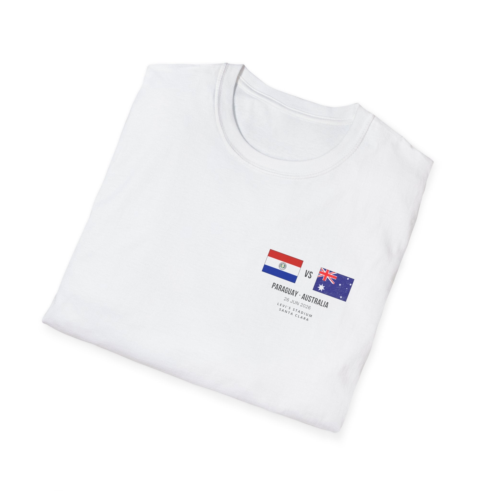 World Cup 2026 T-Shirt | Paraguay vs Australia | Group Stage Soccer Tee | Unisex Fan Gift