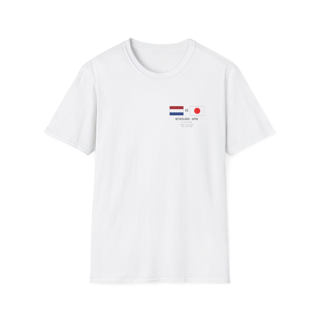 World Cup 2026 T-Shirt | Netherlands vs Japan | Group Stage Soccer Tee | Unisex Fan Gift