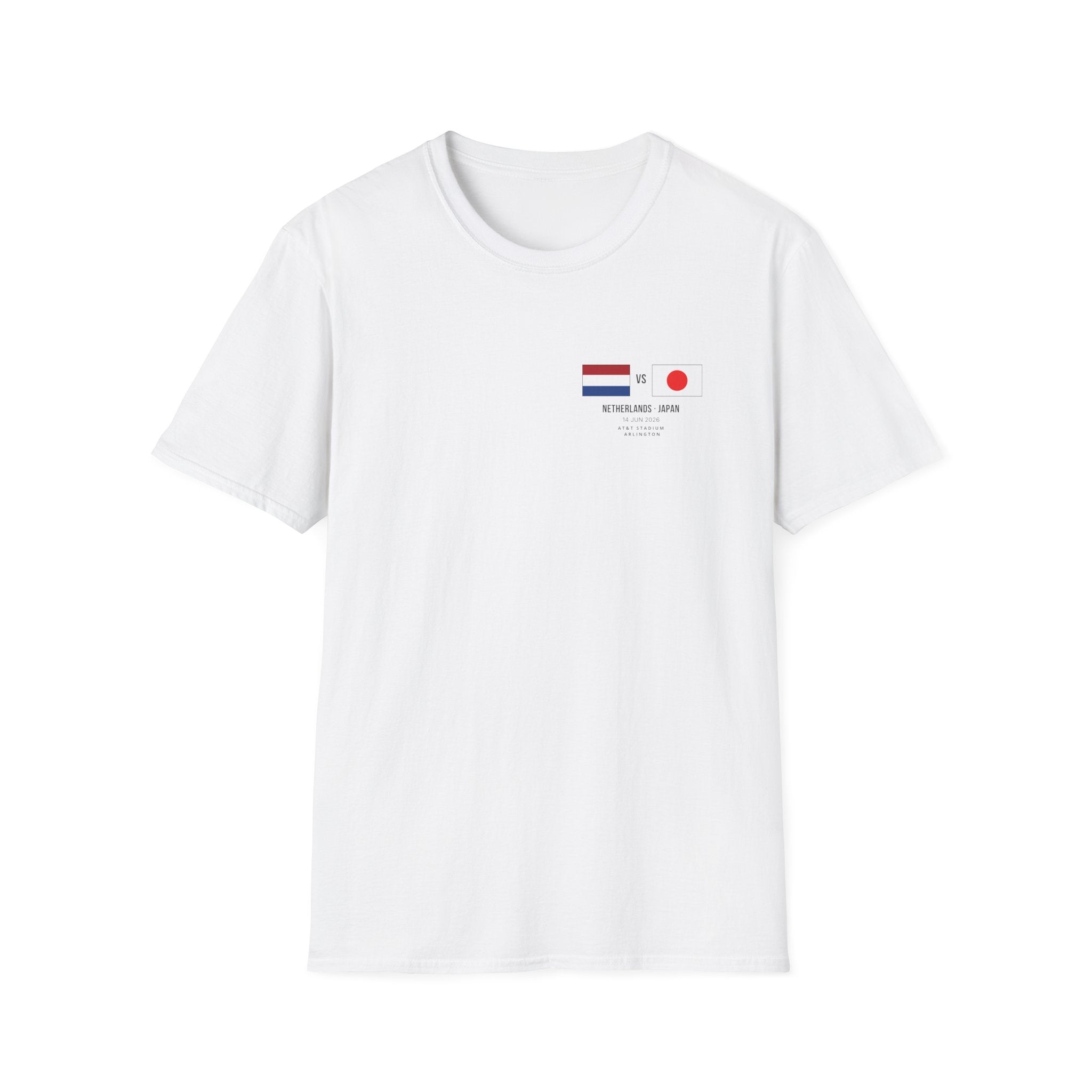 World Cup 2026 T-Shirt | Netherlands vs Japan | Group Stage Soccer Tee | Unisex Fan Gift