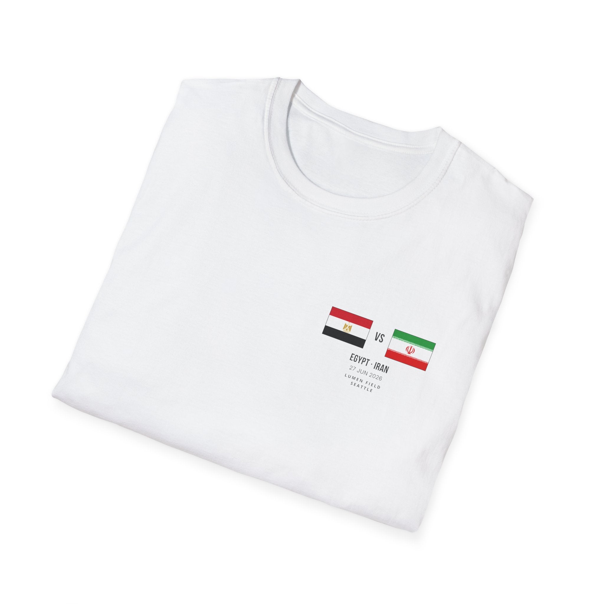 World Cup 2026 T-Shirt | Egypt vs Iran | Group Stage Soccer Tee | Unisex Fan Gift