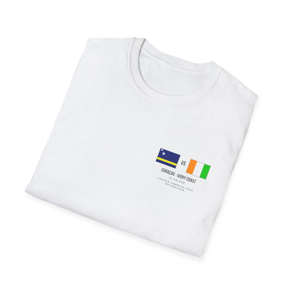 World Cup 2026 T-Shirt | Curaçao vs Ivory Coast | Group Stage Soccer Tee | Unisex Fan Gift