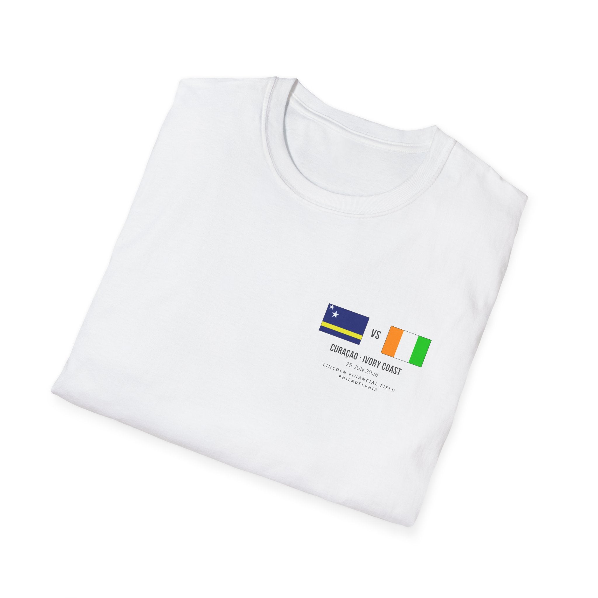 World Cup 2026 T-Shirt | Curaçao vs Ivory Coast | Group Stage Soccer Tee | Unisex Fan Gift