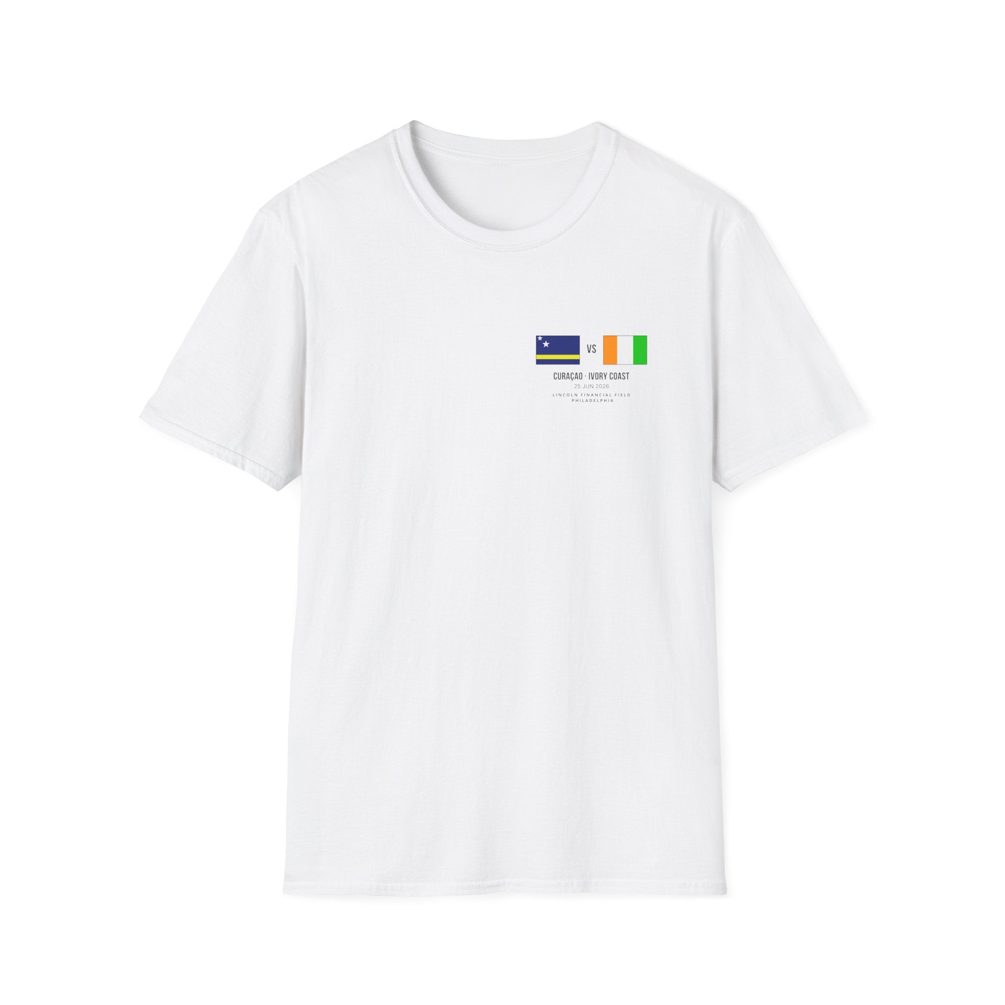 World Cup 2026 T-Shirt | Curaçao vs Ivory Coast | Group Stage Soccer Tee | Unisex Fan Gift