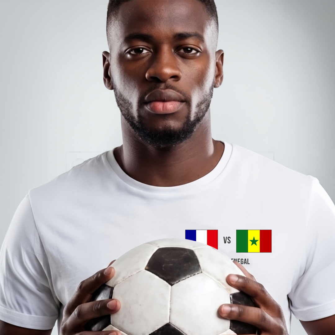 World Cup 2026 T-Shirt | France vs Senegal | Group Stage Soccer Tee | Unisex Fan Gift