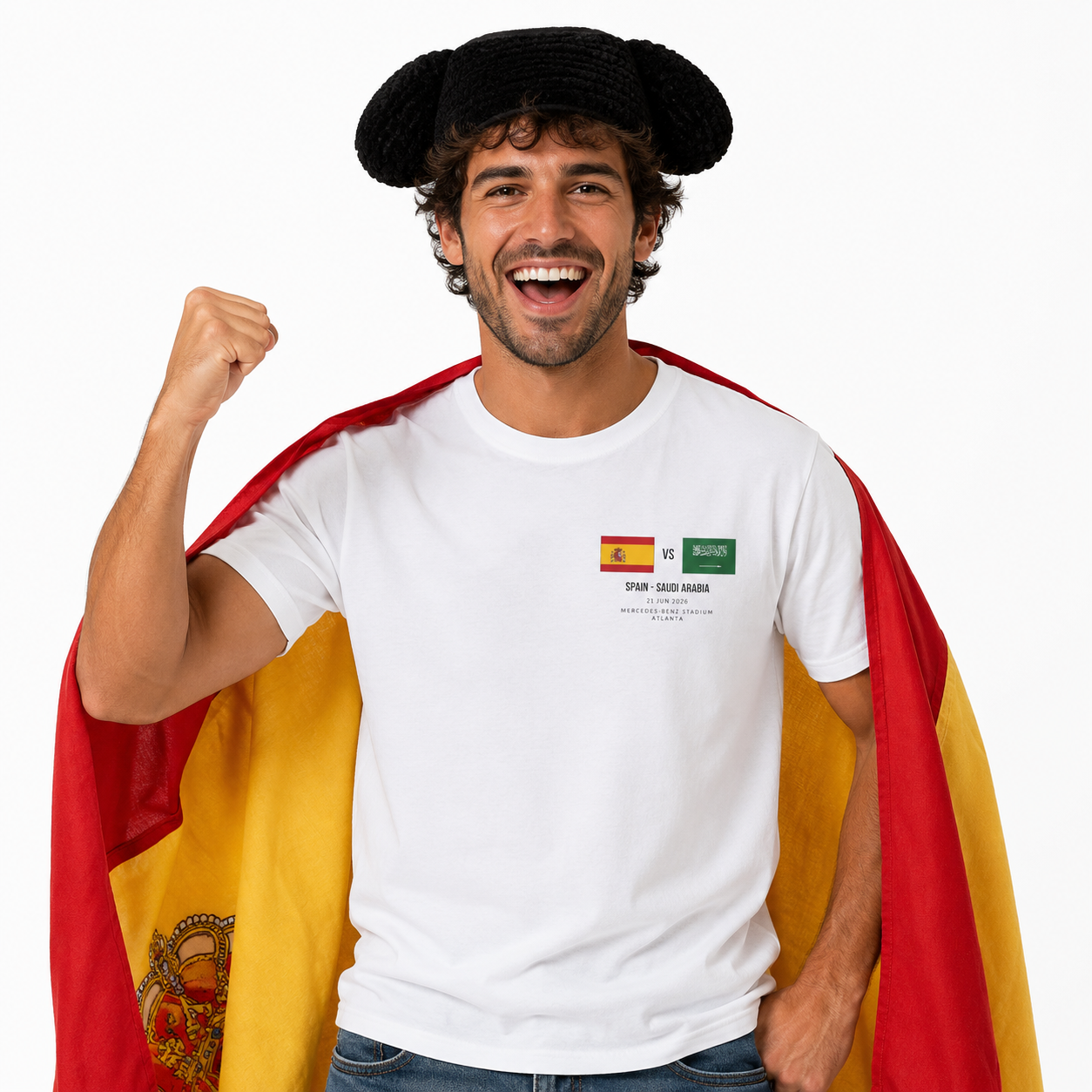 World Cup 2026 T-Shirt | Spain vs Saudi Arabia | Group Stage Soccer Tee | Unisex Fan Gift