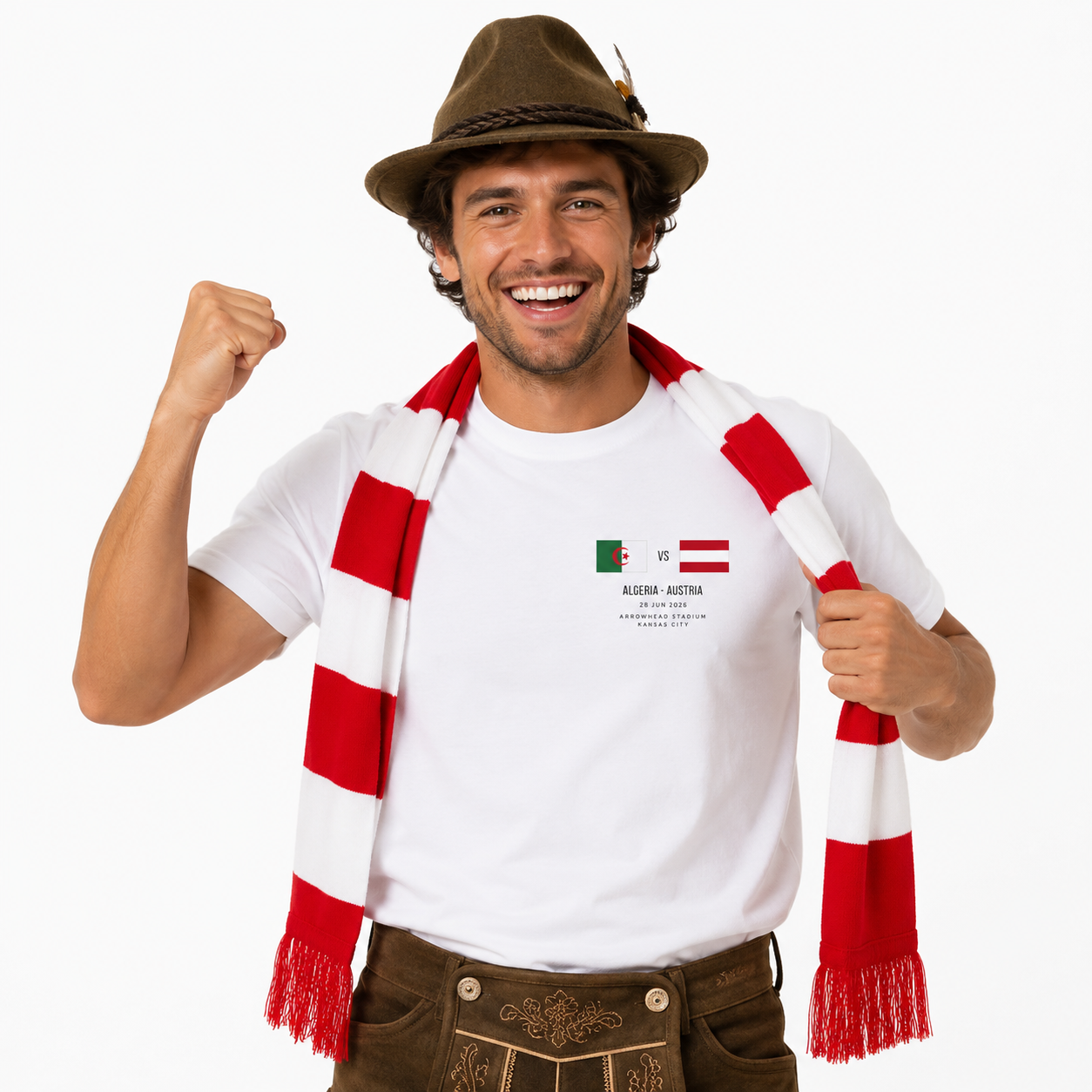 World Cup 2026 T-Shirt | Algeria vs Austria | Group Stage Soccer Tee | Unisex Fan Gift