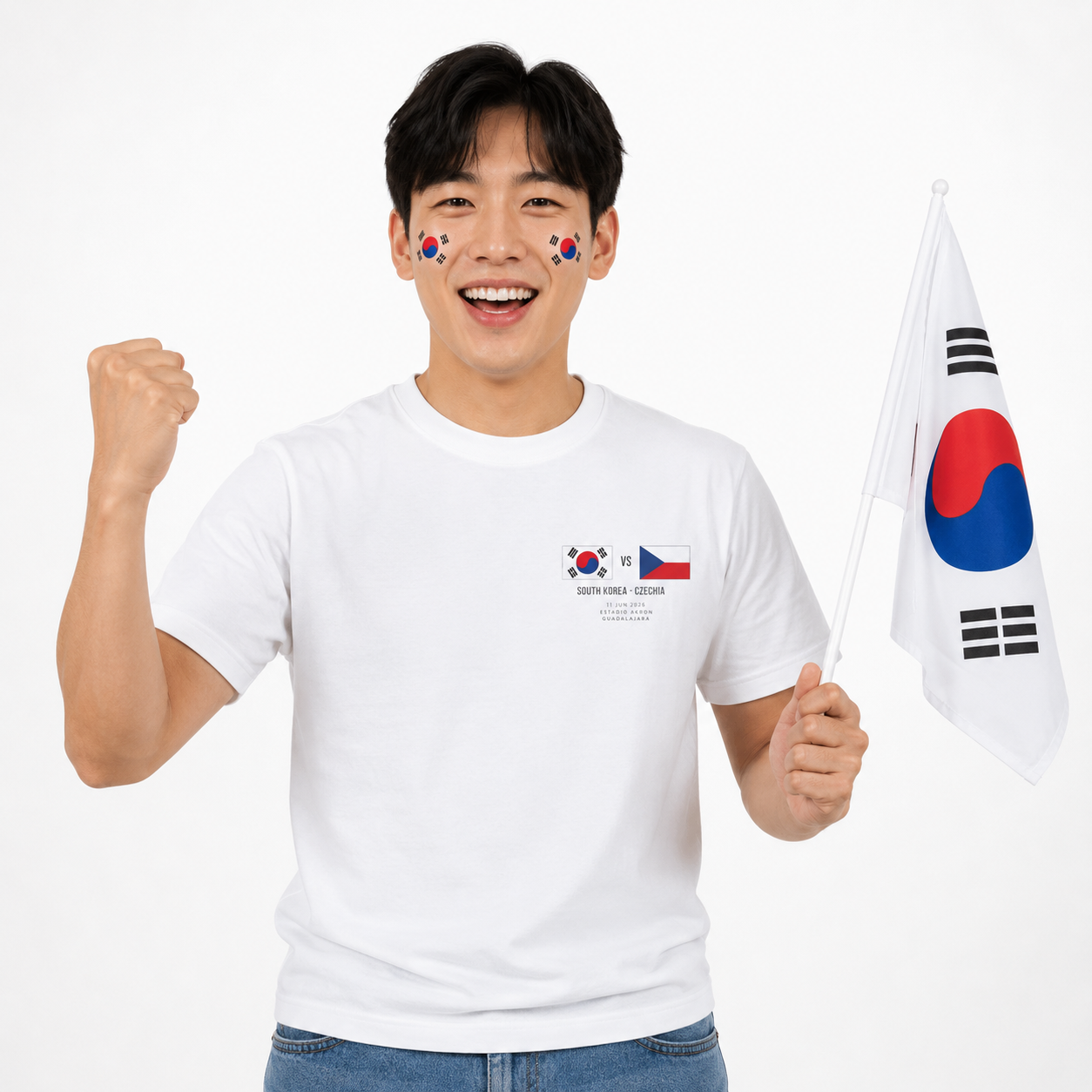 World Cup 2026 T-Shirt | South Korea vs Czech Republic | Group Stage Soccer Tee | Unisex Fan Gift