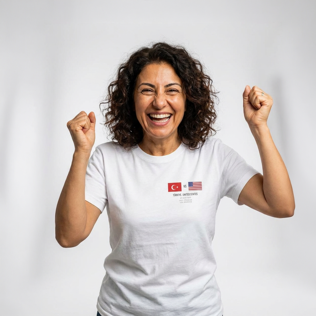 World Cup 2026 T-Shirt | Turkey vs United States | Group Stage Soccer Tee | Unisex Fan Gift
