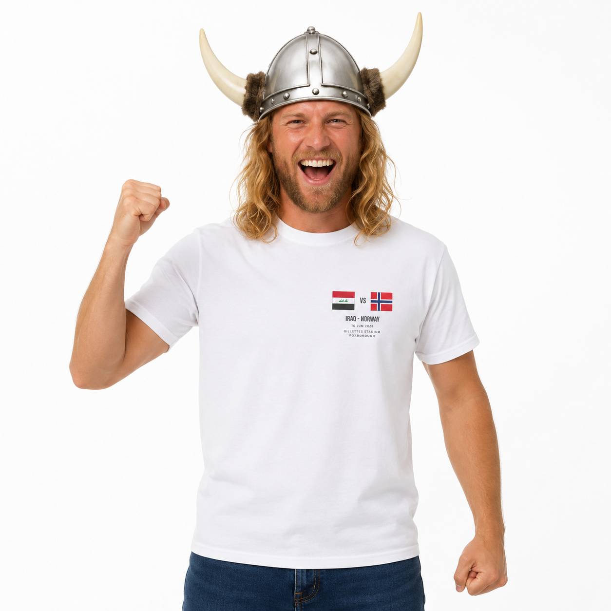 World Cup 2026 T-Shirt | Iraq vs Norway | Group Stage Soccer Tee | Unisex Fan Gift