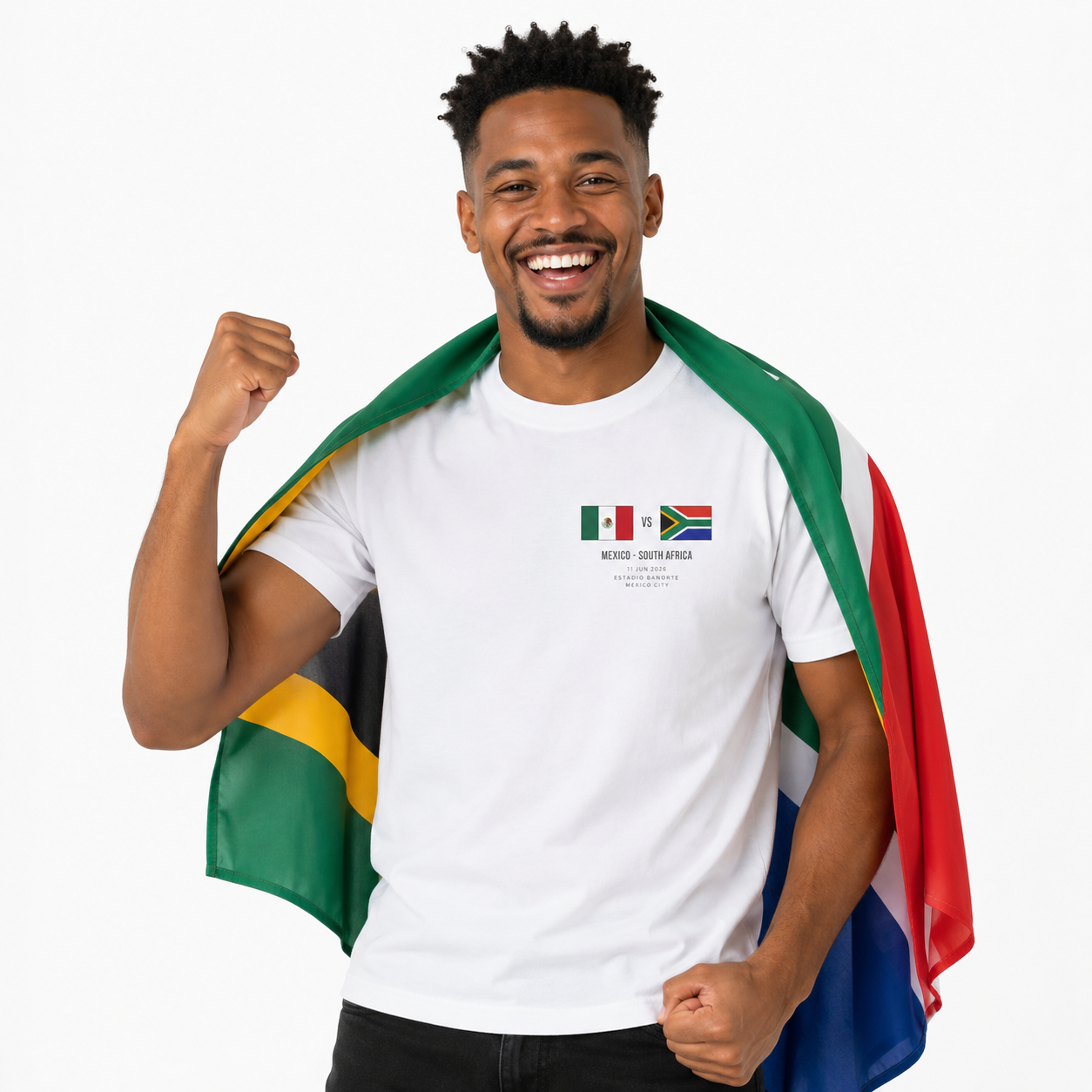 World Cup 2026 T-Shirt | Mexico vs South Africa | Group Stage Soccer Tee | Unisex Fan Gift