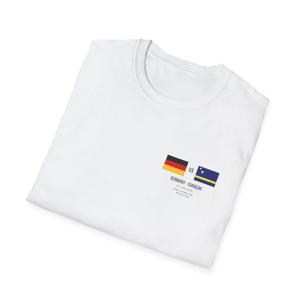 World Cup 2026 T-Shirt | Germany vs Curaçao | Group Stage Soccer Tee | Unisex Fan Gift