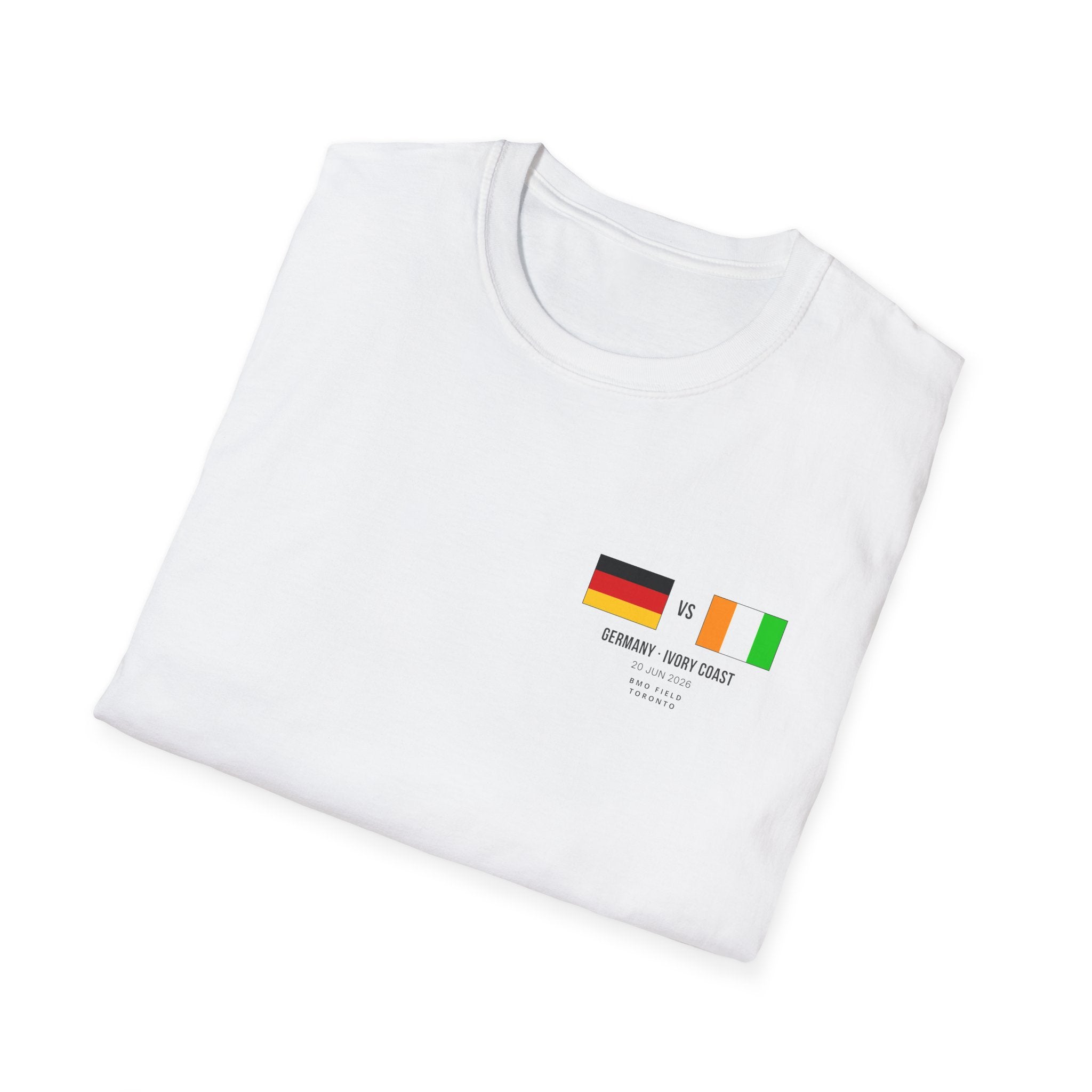 World Cup 2026 T-Shirt | Germany vs Ivory Coast | Group Stage Soccer Tee | Unisex Fan Gift