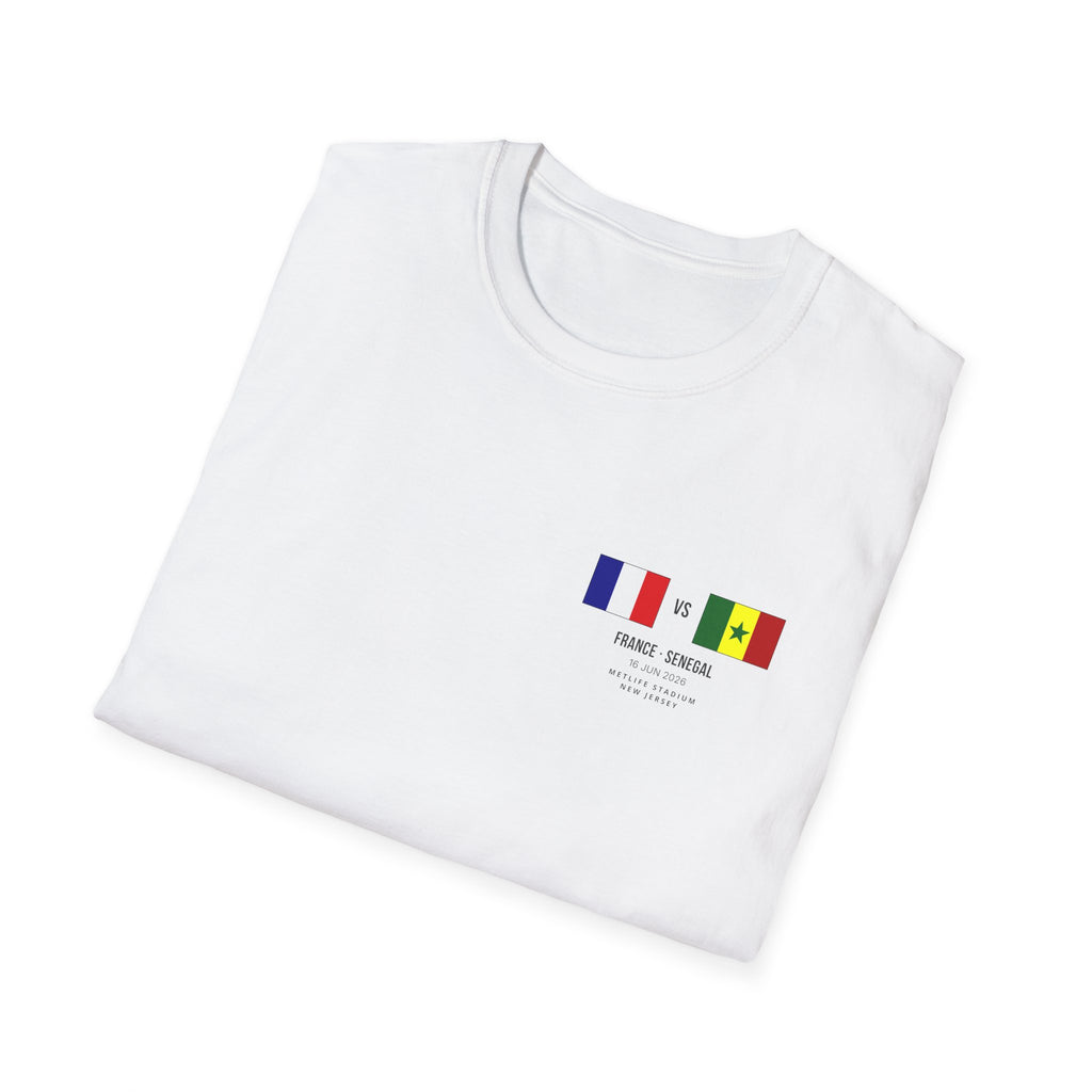 World Cup 2026 T-Shirt | France vs Senegal | Group Stage Soccer Tee | Unisex Fan Gift