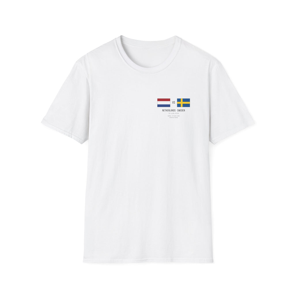 World Cup 2026 T-Shirt | Netherlands vs Sweden | Group Stage Soccer Tee | Unisex Fan Gift