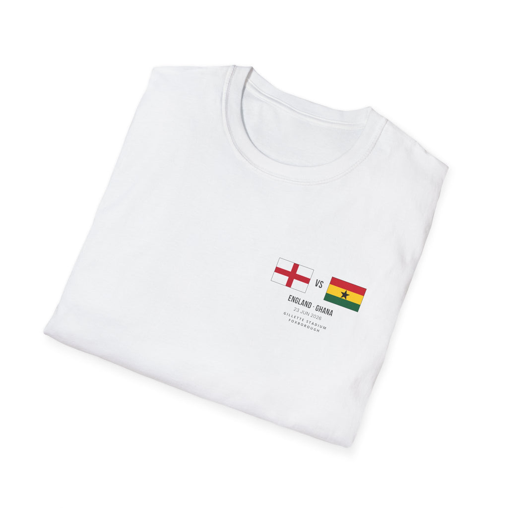 World Cup 2026 T-Shirt | England vs Ghana | Group Stage Soccer Tee | Unisex Fan Gift