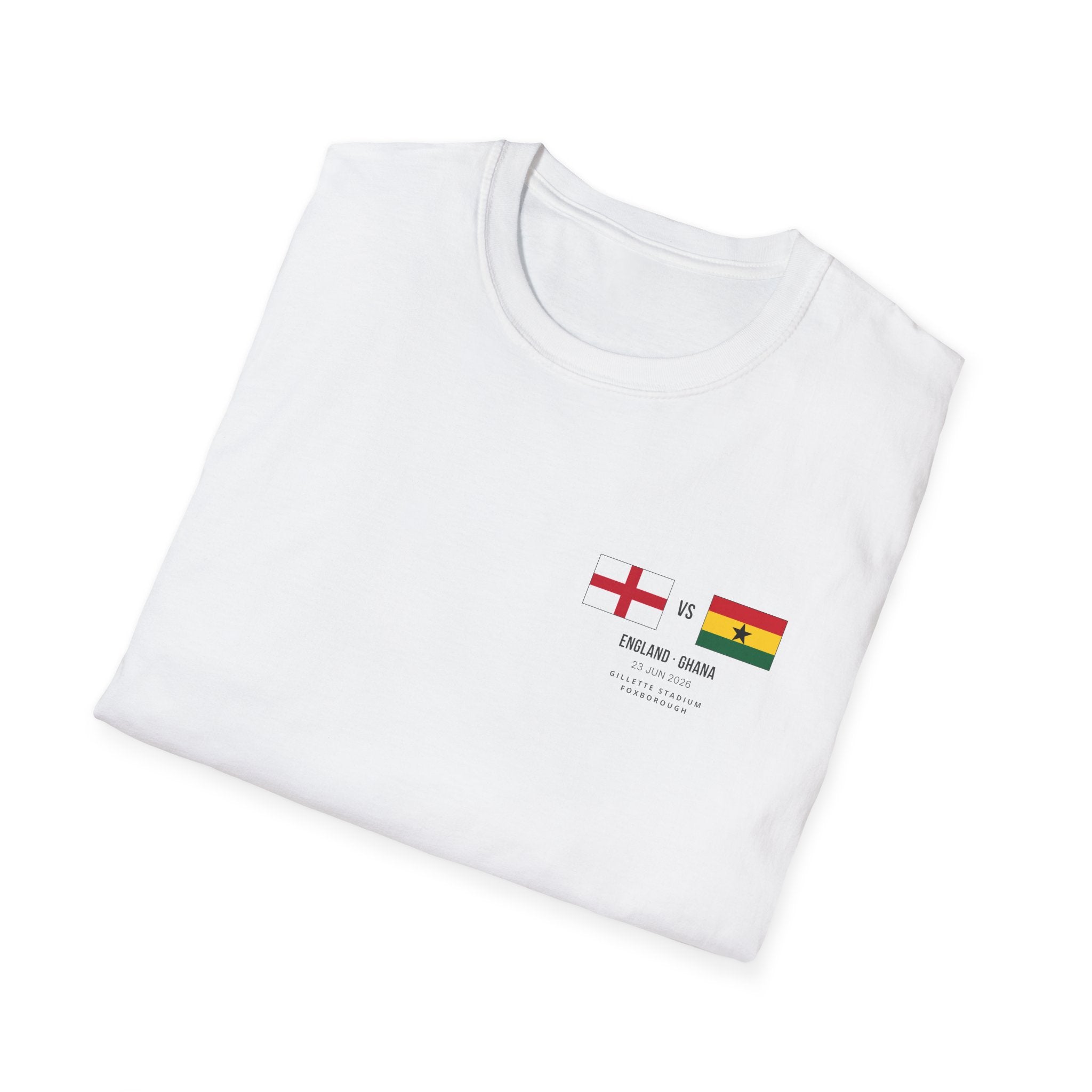 World Cup 2026 T-Shirt | England vs Ghana | Group Stage Soccer Tee | Unisex Fan Gift