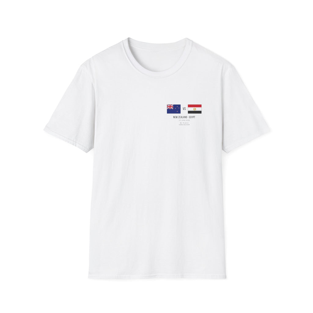 World Cup 2026 T-Shirt | New Zealand vs Egypt | Group Stage Soccer Tee | Unisex Fan Gift