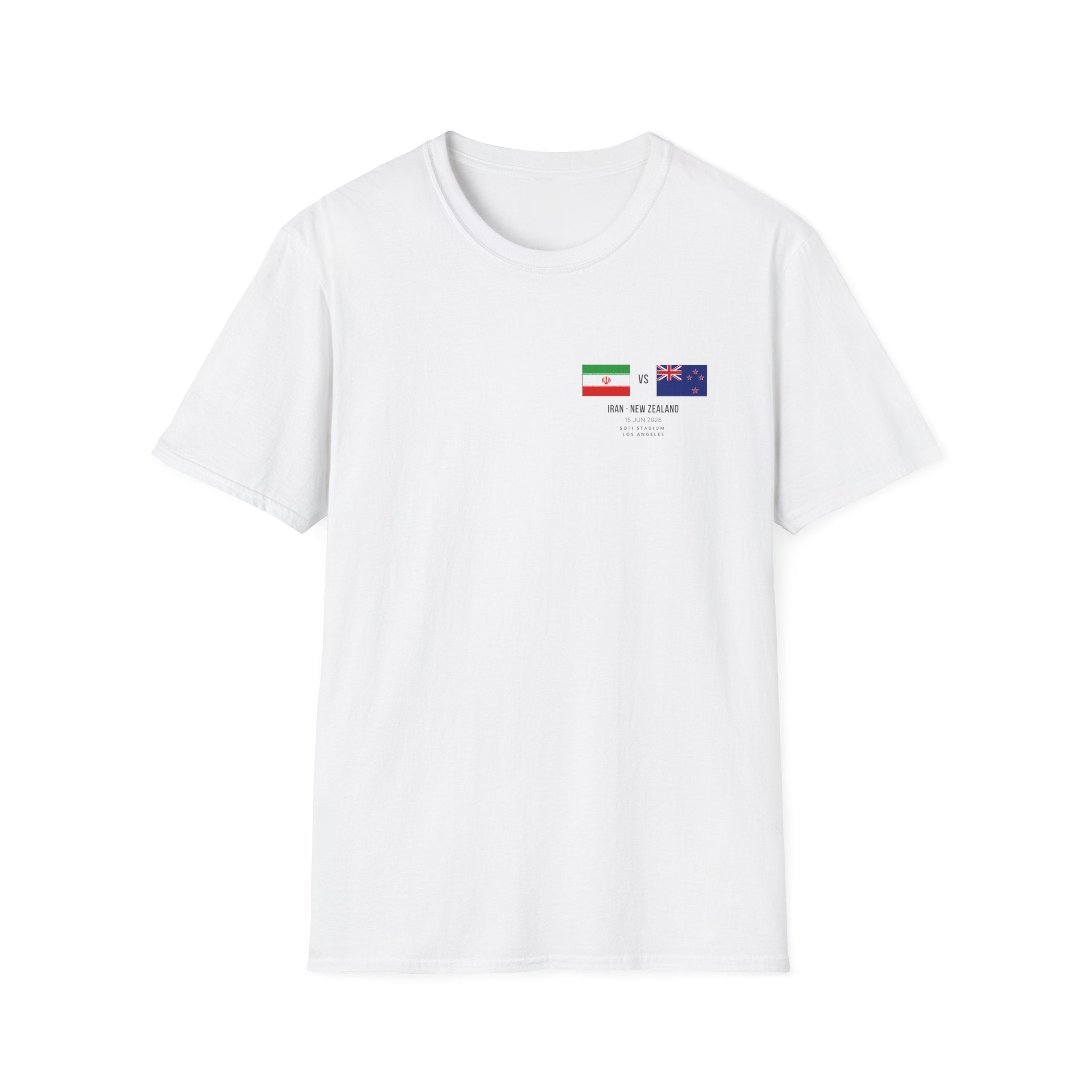 World Cup 2026 T-Shirt | Iran vs New Zealand | Group Stage Soccer Tee | Unisex Fan Gift