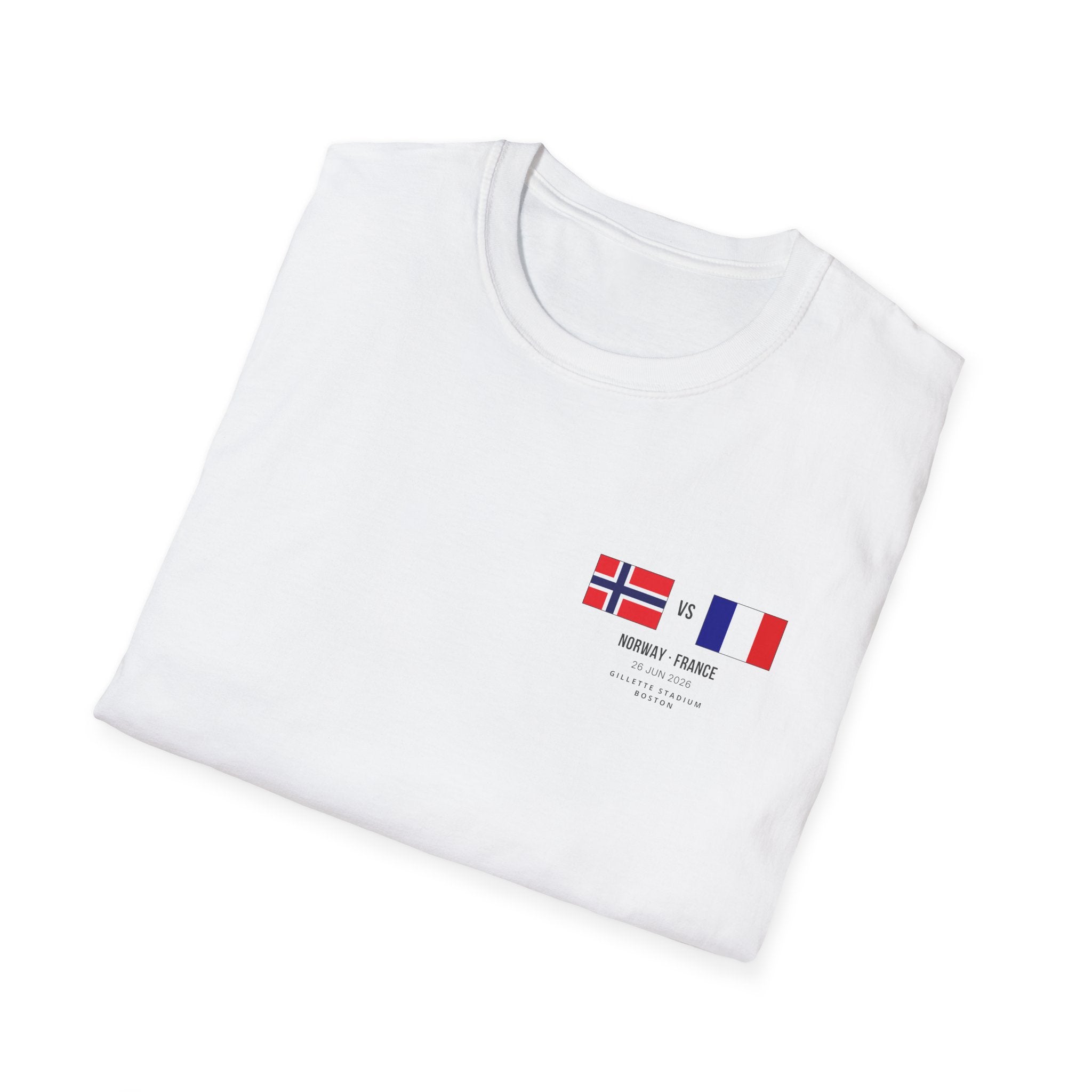 World Cup 2026 T-Shirt | Norway vs France | Group Stage Soccer Tee | Unisex Fan Gift