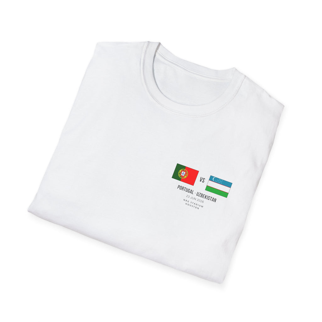World Cup 2026 T-Shirt | Portugal vs Uzbekistan | Group Stage Soccer Tee | Unisex Fan Gift