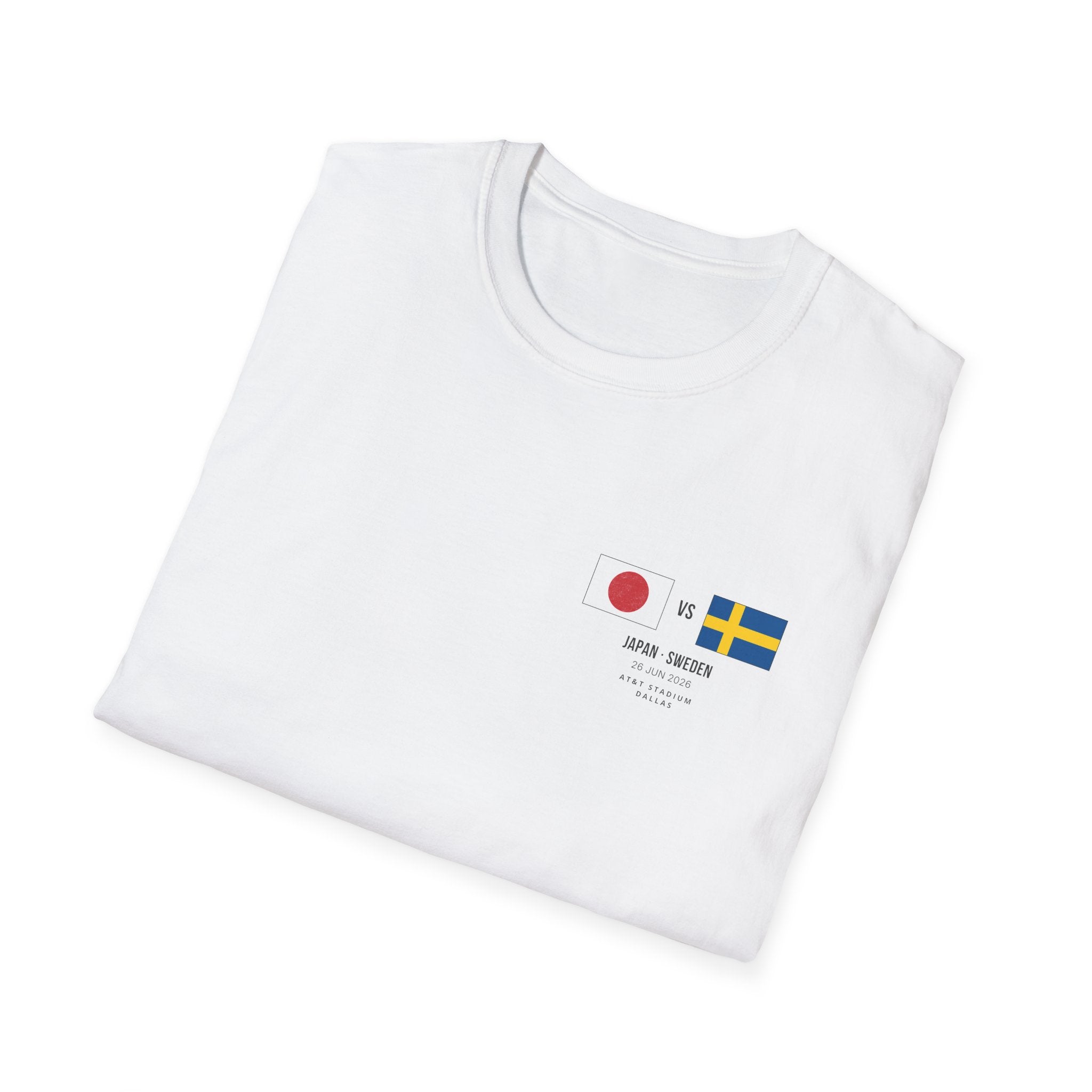 World Cup 2026 T-Shirt | Japan vs Sweden | Group Stage Soccer Tee | Unisex Fan Gift