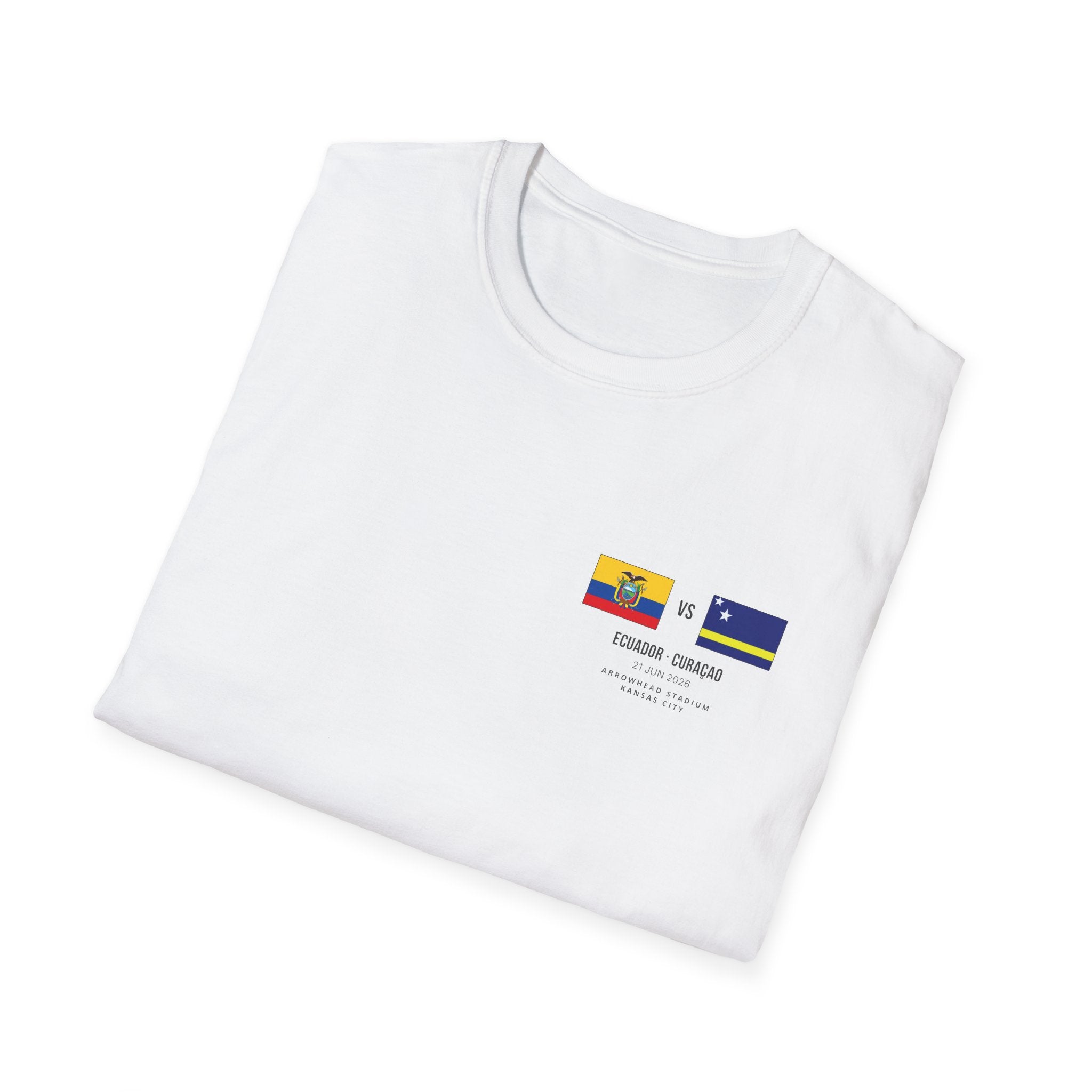World Cup 2026 T-Shirt | Ecuador vs Curaçao | Group Stage Soccer Tee | Unisex Fan Gift