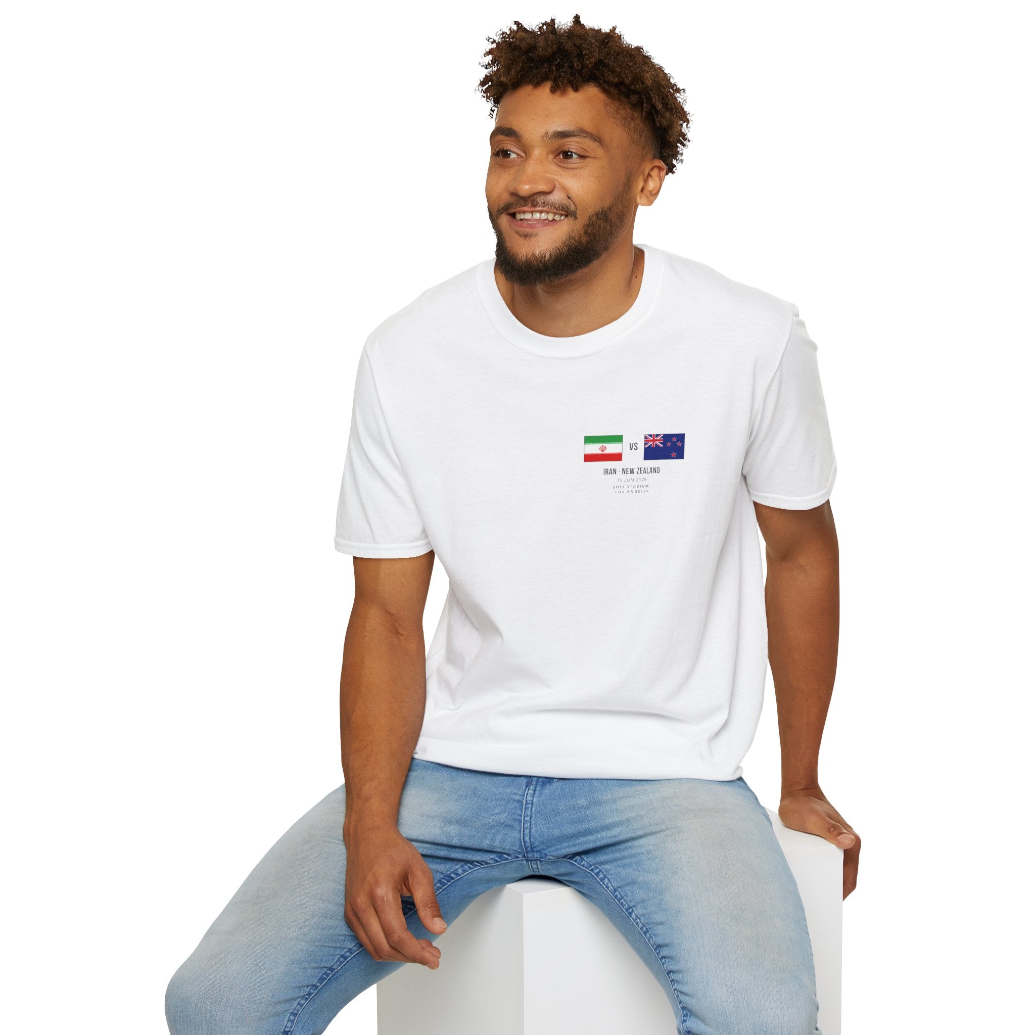 World Cup 2026 T-Shirt | Iran vs New Zealand | Group Stage Soccer Tee | Unisex Fan Gift
