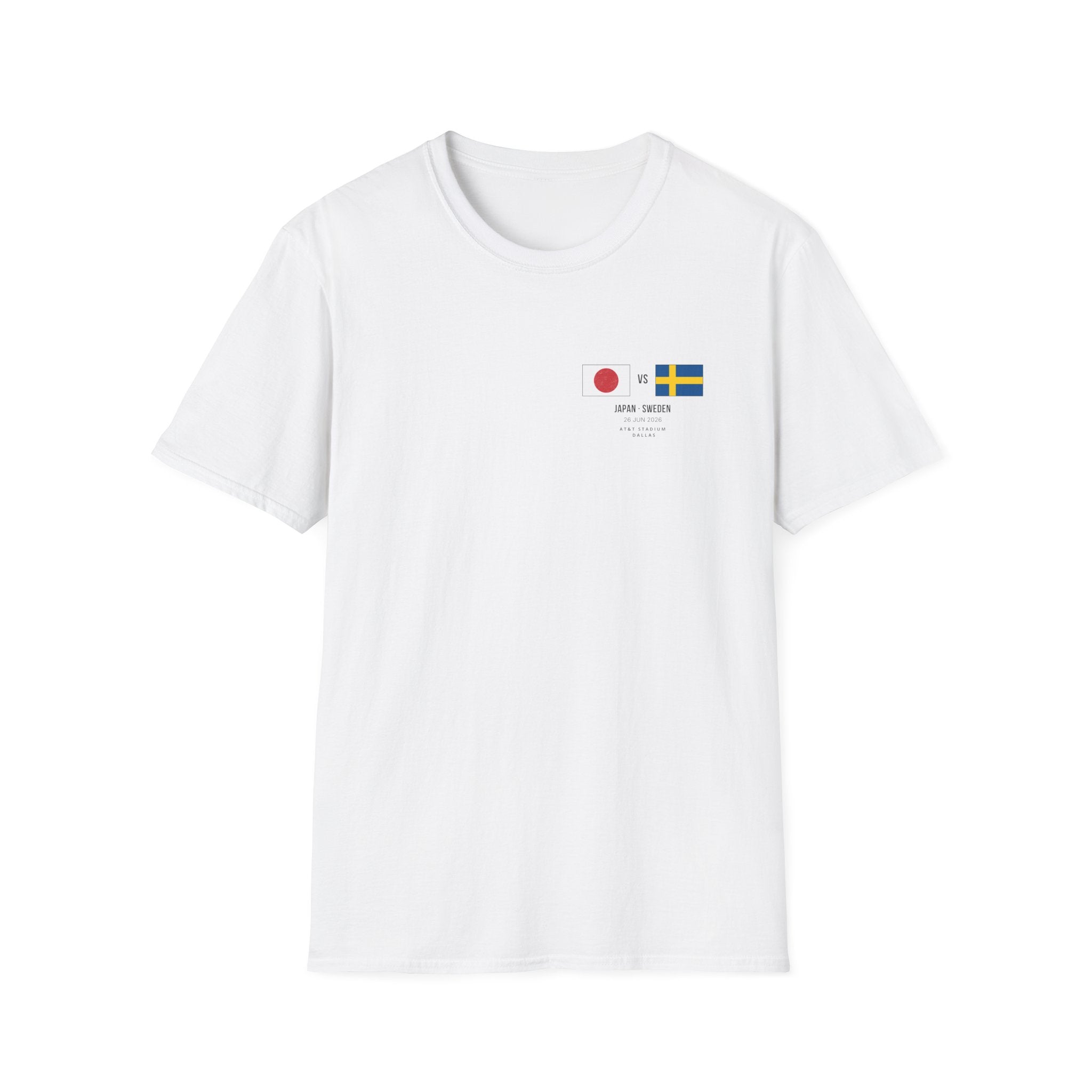 World Cup 2026 T-Shirt | Japan vs Sweden | Group Stage Soccer Tee | Unisex Fan Gift