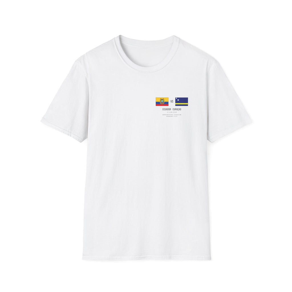 World Cup 2026 T-Shirt | Ecuador vs Curaçao | Group Stage Soccer Tee | Unisex Fan Gift