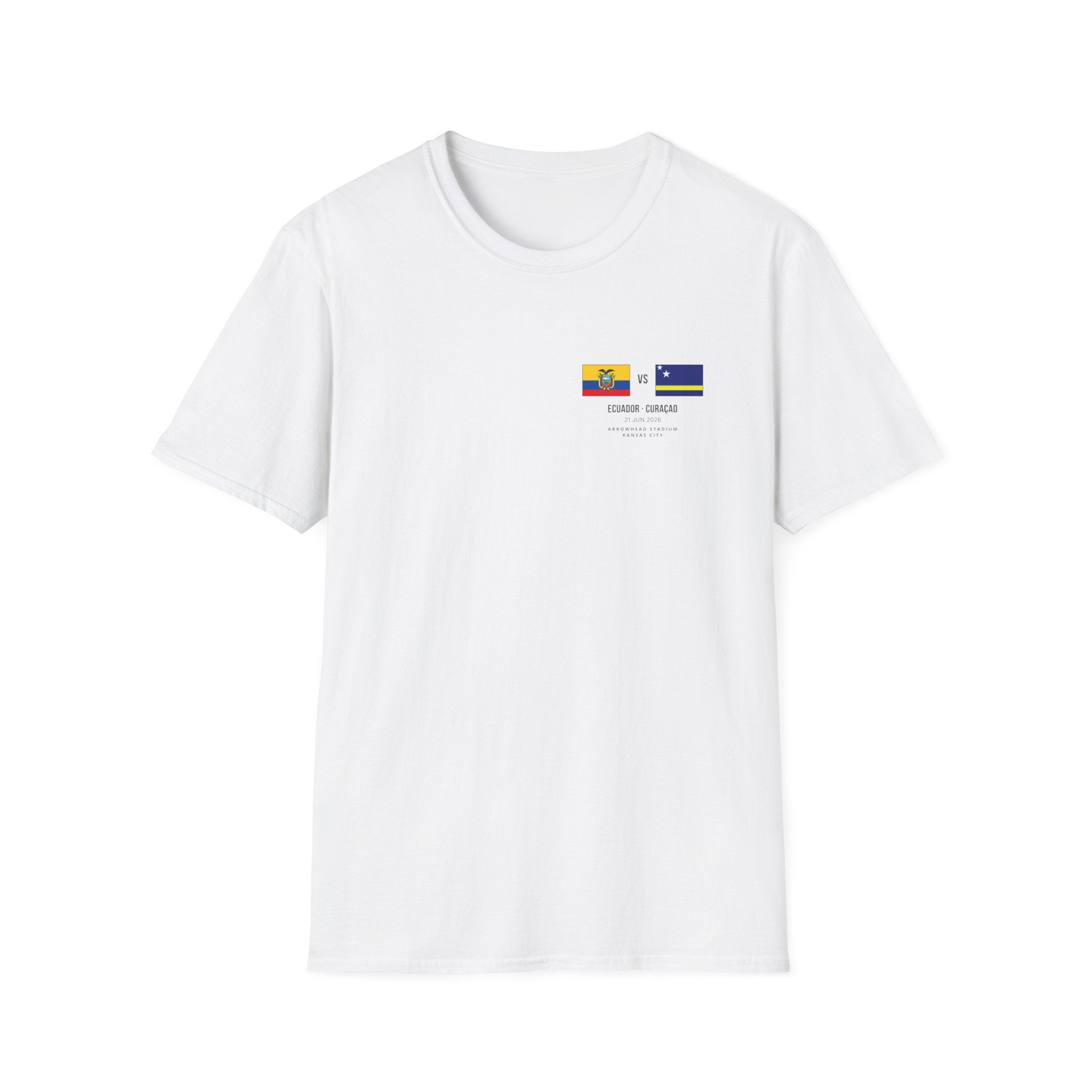 World Cup 2026 T-Shirt | Ecuador vs Curaçao | Group Stage Soccer Tee | Unisex Fan Gift