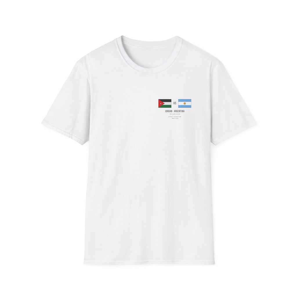 World Cup 2026 T-Shirt | Jordan vs Argentina | Group Stage Soccer Tee | Unisex Fan Gift