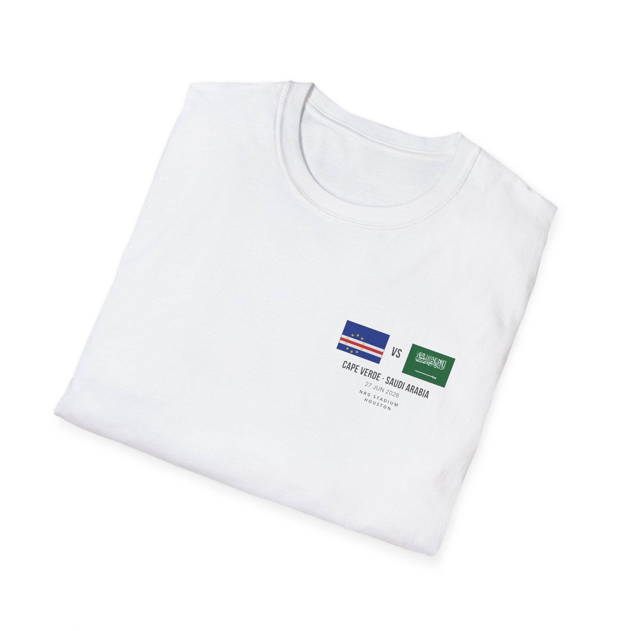 World Cup 2026 T-Shirt | Cape Verde vs Saudi Arabia | Group Stage Soccer Tee | Unisex Fan Gift