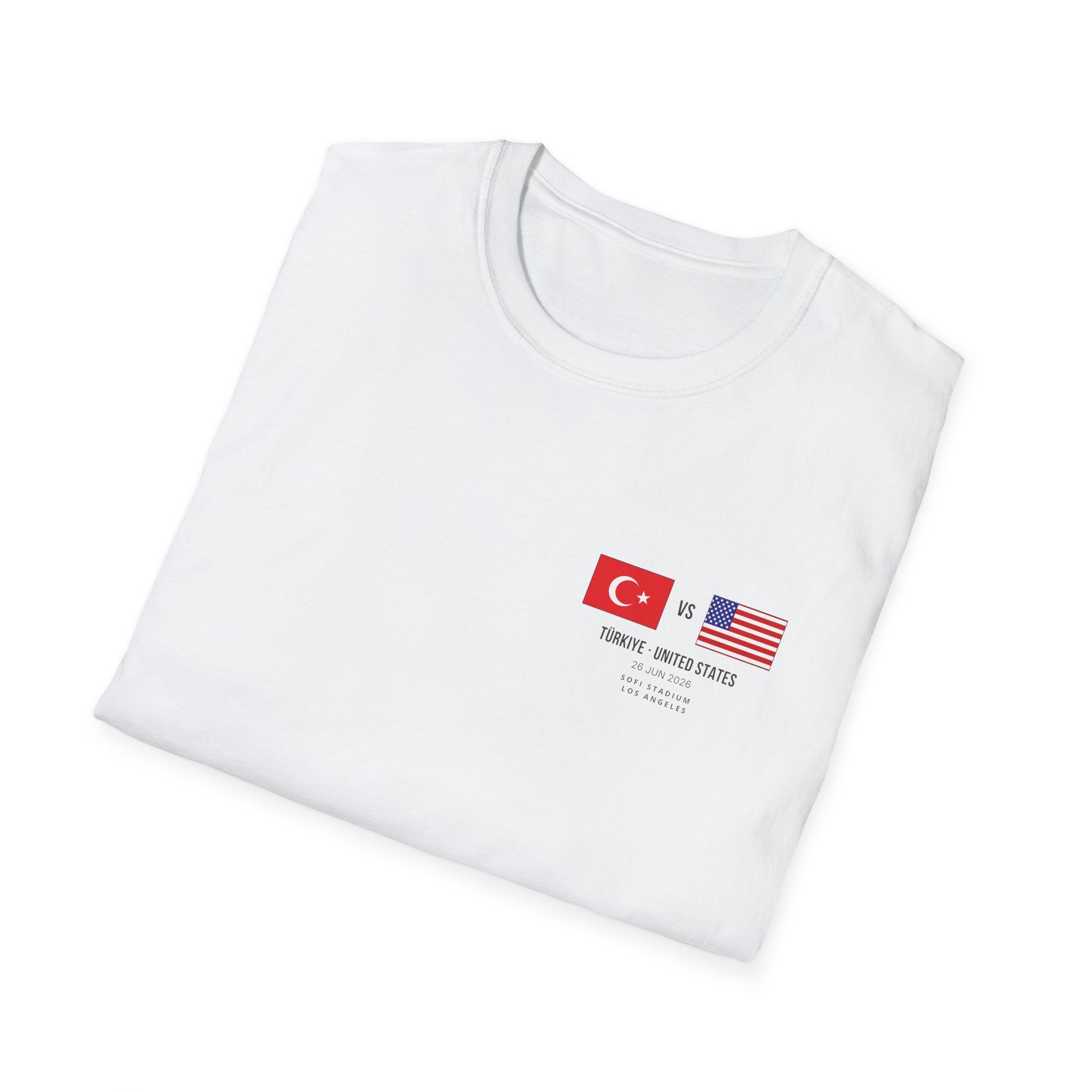 World Cup 2026 T-Shirt | Turkey vs United States | Group Stage Soccer Tee | Unisex Fan Gift