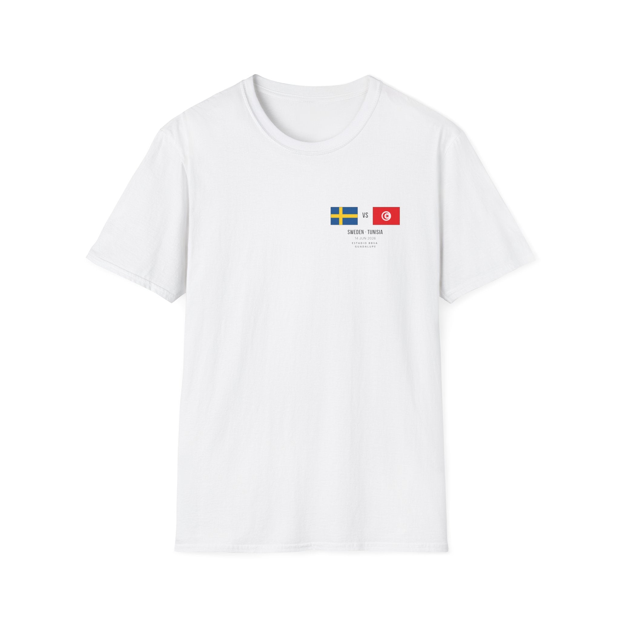 World Cup 2026 T-Shirt | Sweden vs Tunisia | Group Stage Soccer Tee | Unisex Fan Gift