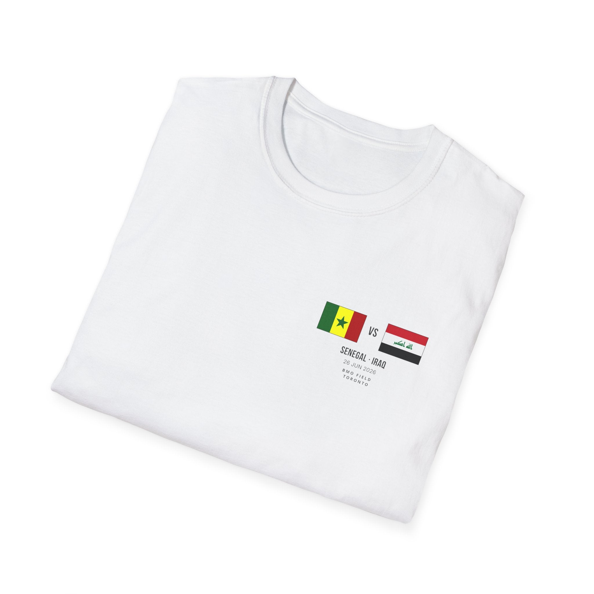 World Cup 2026 T-Shirt | Senegal vs Iraq | Group Stage Soccer Tee | Unisex Fan Gift