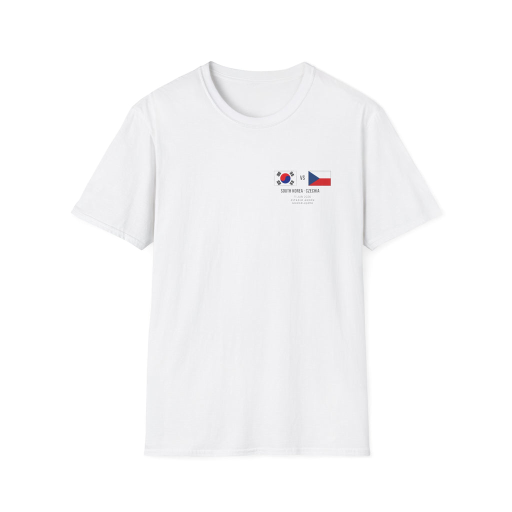 World Cup 2026 T-Shirt | South Korea vs Czech Republic | Group Stage Soccer Tee | Unisex Fan Gift