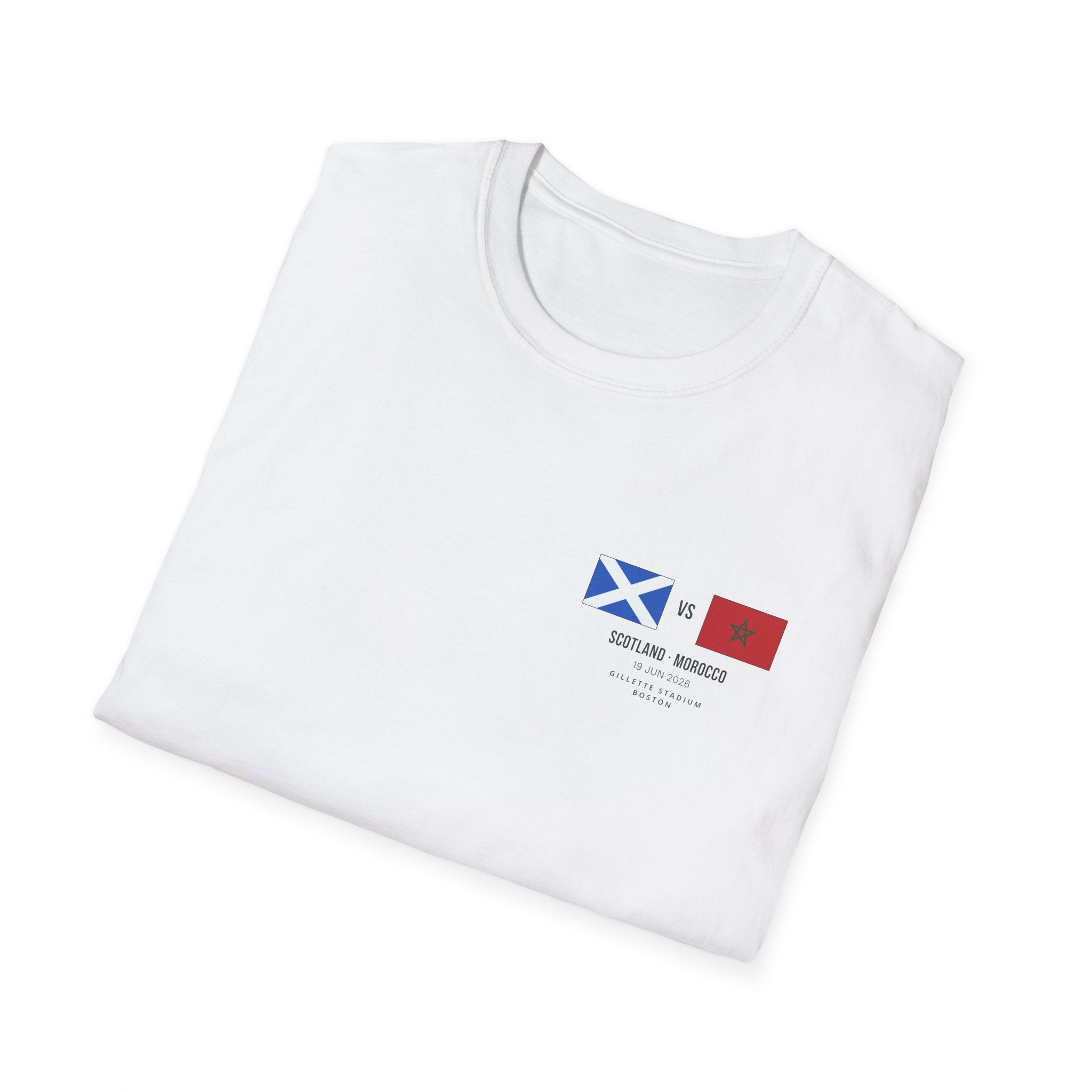 World Cup 2026 T-Shirt | Scotland vs Morocco | Group Stage Soccer Tee | Unisex Fan Gift