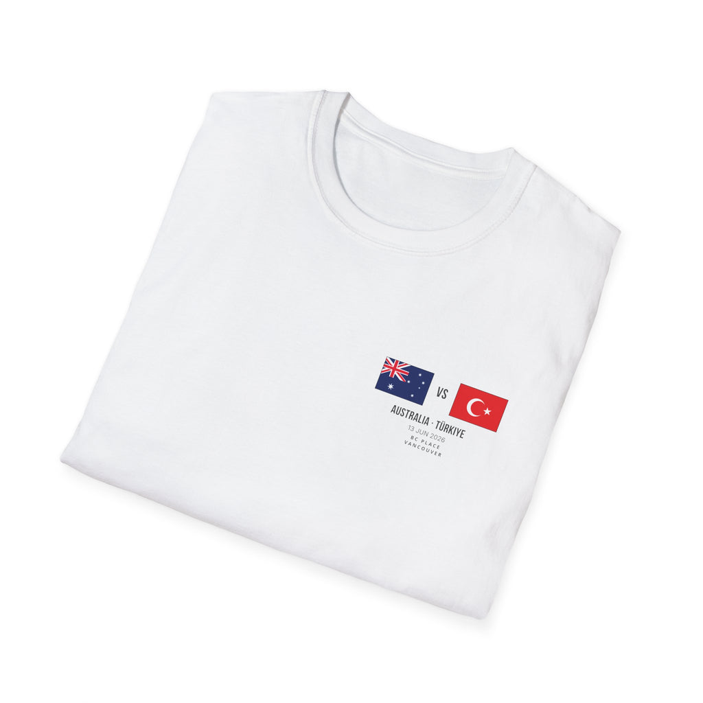 World Cup 2026 T-Shirt | Australia · Türkiye | Group Stage Soccer Tee | Unisex Fan Gift