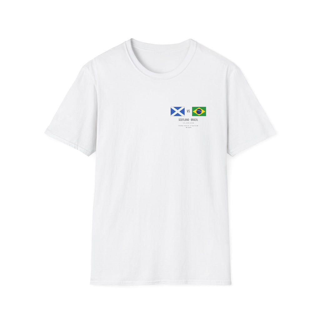 World Cup 2026 T-Shirt | Scotland vs Brazil | Group Stage Soccer Tee | Unisex Fan Gift